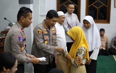 Polresta Surakarta Buka Puasa Bersama dan Santunan Anak Yayasan GREY Solo
