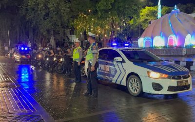 Ciptakan Situasi Kamtibmas Kondusif Selama Ramadan, Polresta Surakarta Gelar Patroli Skala Besar
