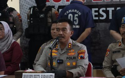 Pemuda Asal Sragen Diamankan Polresta Surakarta, Sebagai Tersangka Persetubuhan dan Kekerasan Terhadap Anak