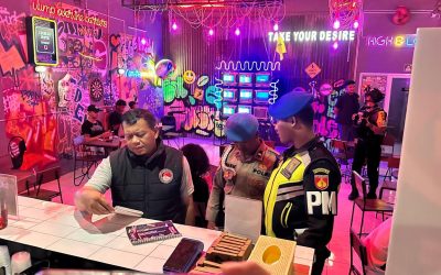 Berikan Kenyamanan Umat Muslim Melaksanakan Ibadah Puasa, Polresta Surakarta Gelar Razia Tempat Hiburan Malam