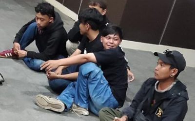 Tim Sparta Polresta Surakarta Amankan Belasan Suporter PSS Sleman Kedapatan Bawa Miras