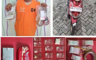 Seorang Buruh Harian Lepas Jadi Pengedar Narkoba, Sat Resnarkoba Polresta Surakarta Amankan 26 Paket Sabu Seberat 17,35 gram