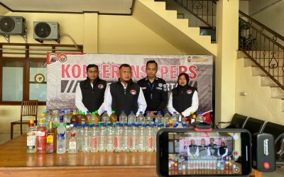 Jelang Idul Fitri, Polresta Surakarta Amankan 2 Pemakai Ganja dan Sita 115 Botol Miras Dalam Operasi KYRD