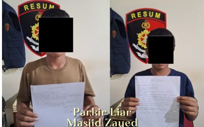 Jadi Juru Parkir Liar di Masjid Zayed, Dua Remaja Diamankan Tim Resmob Polresta Surakarta