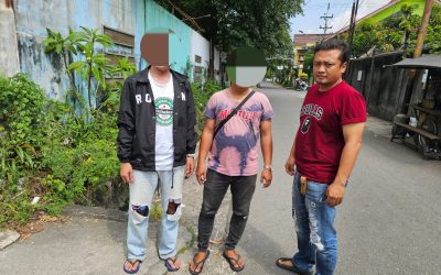 Dua Pria yang Diduga Debt Colector Diamankan Polsek Serengan