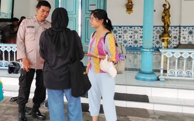 Bhabinkamtibmas Baluwarti Laksanakan Sambang di Keraton Kasunanan Surakarta