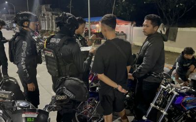 Diduga Akan Balap Liar di Simpang Joglo, Sepuluh Motor Dikandangkan Polresta Surakarta