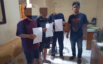 Tiga Pria Diamankan Polsek Banjarsari atas Dugaan Pemerasan di Setabelan
