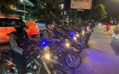 Tim Sparta Satuan Samapta Polresta Surakarta Gencarkan Patroli Malam, Cegah Premanisme dan Kejahatan Jalanan