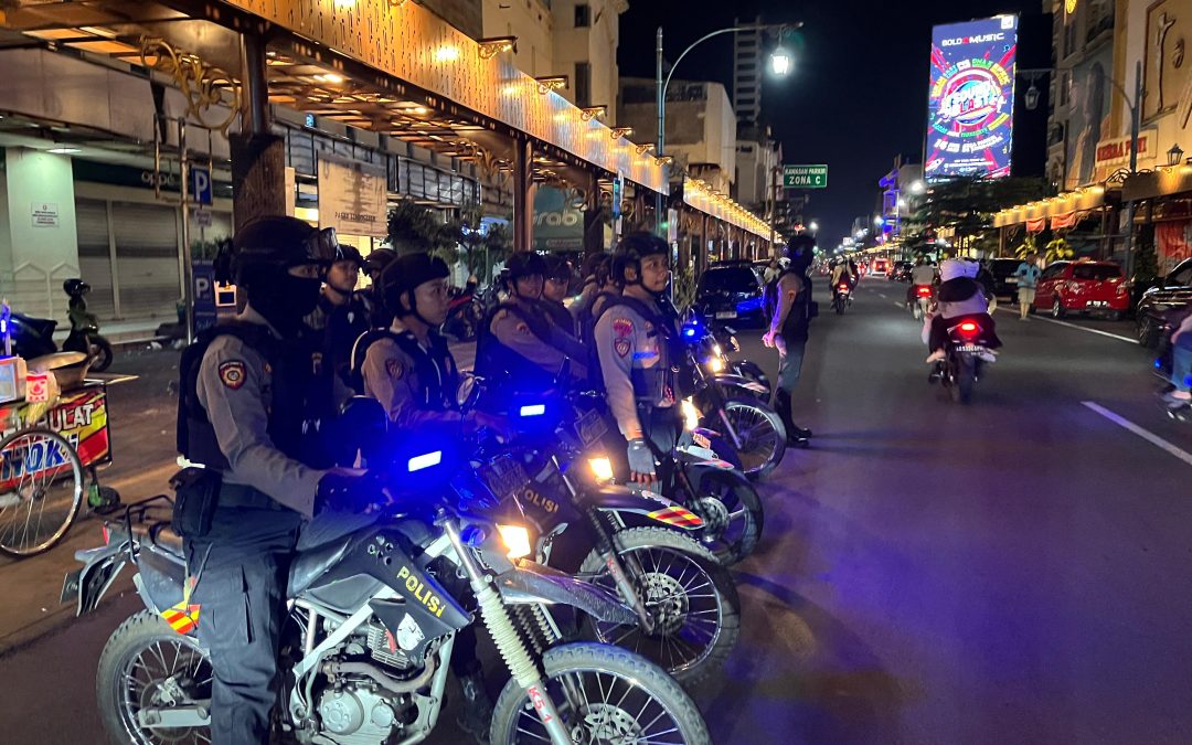 Cegah Premanisme dan Kejahatan Jalanan, Tim Sparta Satuan Samapta Polresta Surakarta Gencarkan Patroli Malam