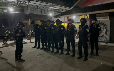 Cegah Aksi Premanisme dan Balap liar, Tim Sparta Polresta Surakarta Gelar Patroli Malam Libur