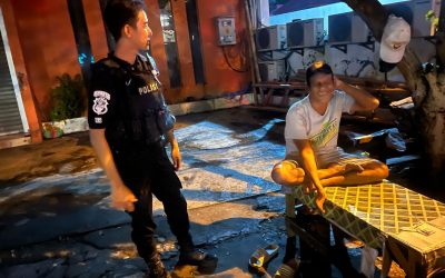Sambangi Anak Muda Nongkrong, Tim Sparta Polresta Surakarta Ingatkan Pulang Tidak Larut Malam