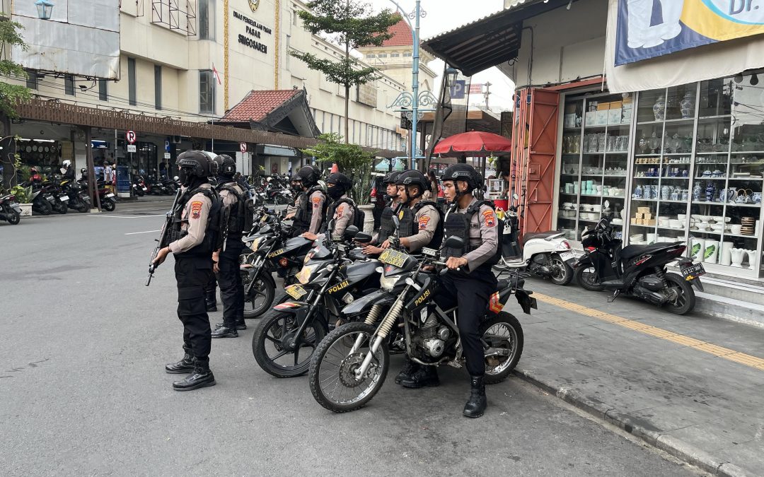 Tim Sparta Polresta Surakarta Gelar Patroli Siang Hari, Pastikan Keamanan Libur Kenaikan Isa Almasih
