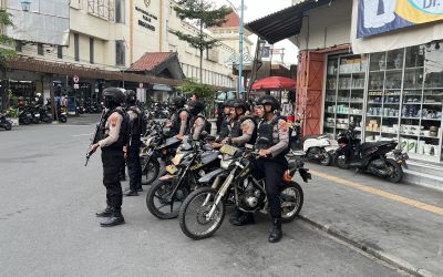 Tim Sparta Polresta Surakarta Gelar Patroli Siang Hari, Pastikan Keamanan Libur Kenaikan Isa Almasih
