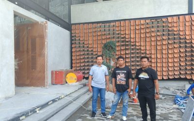 Personil Polsek Serengan Laksanakan Pengecekan dan Binluh di Proyek Pembangunan