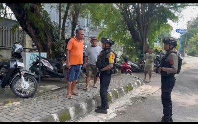 Satuan Samapta Polresta Surakarta Sambangi Tukang Parkir, Sampaikan Pesan Kamtibmas Terkait Premanisme
