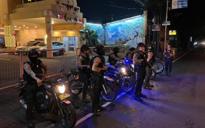 Cegah Aksi Premanisme, Tim Sparta Sat Samapta Polresta Surakarta Gencarkan Patroli Malam Hari