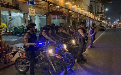 Tim Sparta Satuan Samapta Polresta Surakarta Intensifkan Patroli Malam Hari