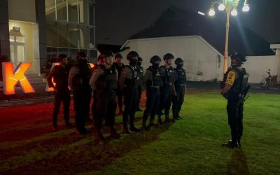 Cegah Aksi Premanisme, Tim Sparta Polresta Surakarta Intensifkan Patroli Malam