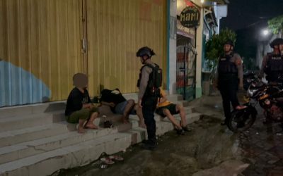 Tiga Pemuda Diamankan Tim Sparta Polresta Surakarta Kedapatan Sedang Pesta Miras di Jebres