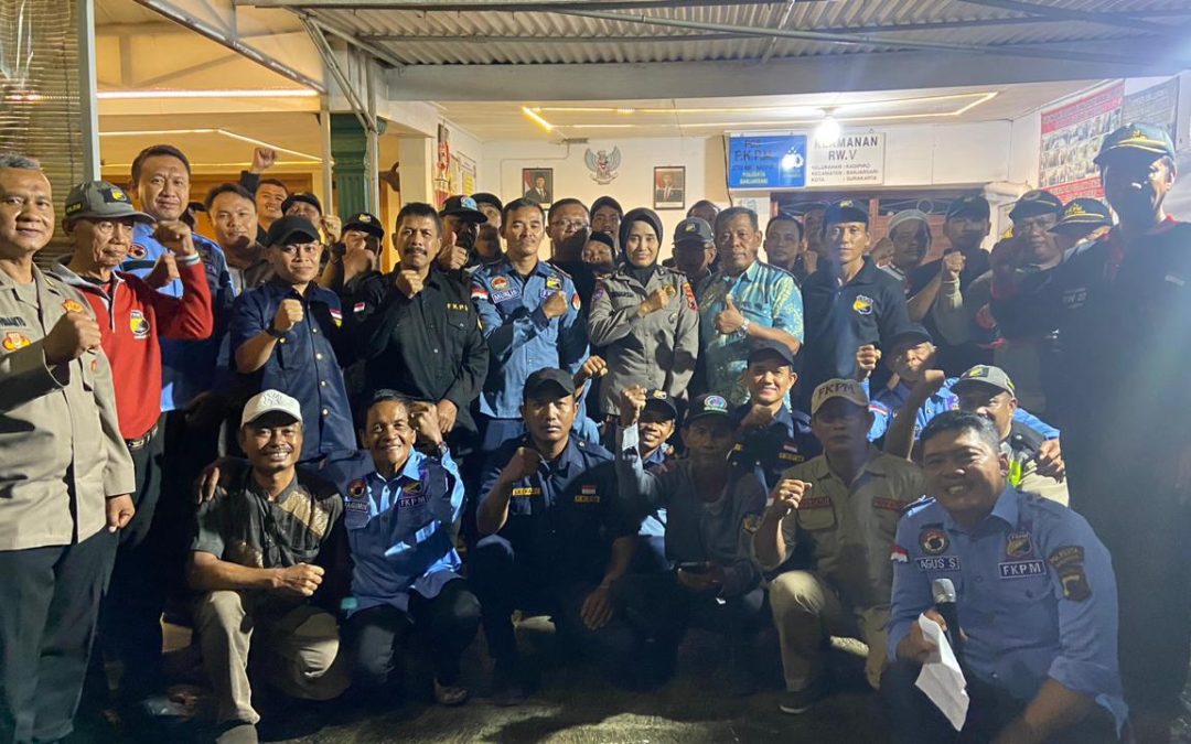 Satuan Binmas Polresta Surakarta Gelar Pembinaan FKPM se-Kecamatan Banjarsari