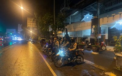 Cegah Premanisme, Tim Sparta Sat Samapta Polresta Surakarta Gencarkan Patroli Dini Hari