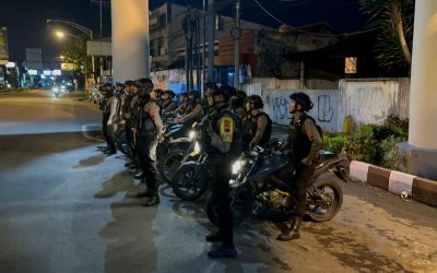 Ciptakan Situasi Kamtibmas Yang Kondusif, Tim Sparta Polresta Surakarta Rutin Gelar Patroli Malam Hari