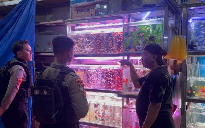 Tim Sparta Satuan Samapta Polresta Surakarta Gelar Patroli Dialogis Malam Hari