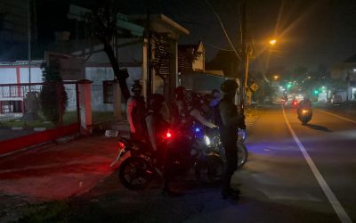 Jamin Keamanan Kota Solo, Tim Sparta Polresta Surakarta Rutin Gelar Patroli Malam Hari