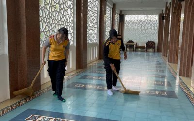 Polwan Polresta Surakarta Gelar Bhakti Religi di Tempat Ibadah Sambut Hari Bhayangkara ke-79
