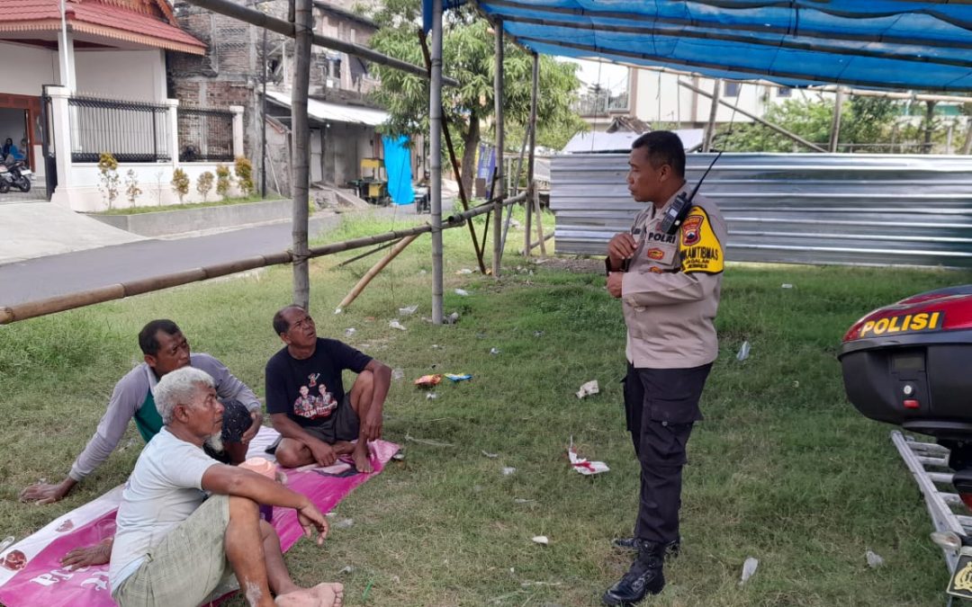 Bhabinkamtibmas Jagalan Sambangi RW 5 Bororejo, Imbau Warga Hindari Takbir Keliling