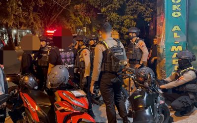 Tujuh Remaja Konvoi dan Geber Motor  di Jebres, Diamankan Tim Sparta Polresta Surakarta