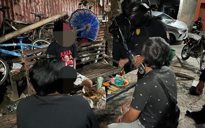 Sedang Asyik Pesta Miras di Nusukan, Tiga Warga Banjarsari Diamankan Tim Sparta Polresta Surakarta