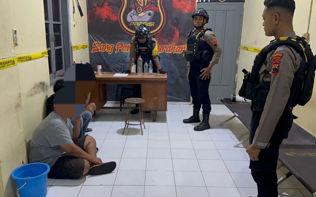 Tiga Pemuda Diamankan Tim Sparta Polresta Surakarta Kedapatan Sedang Pesta Miras di Yosodipuran