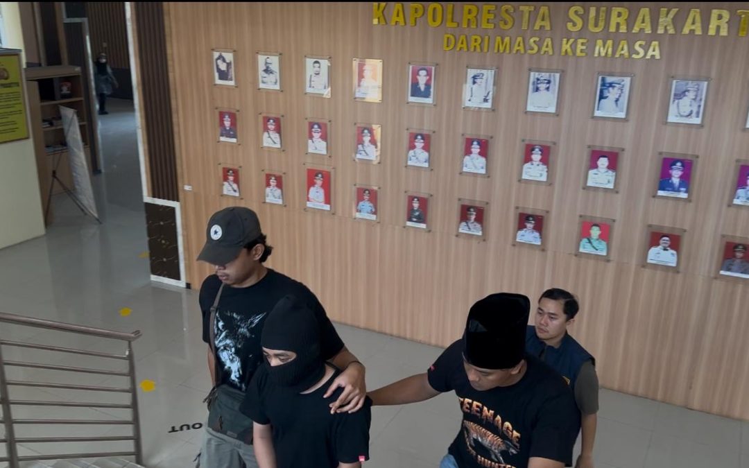 Sat Reskrim Polresta Surakarta Amankan Pelaku Curanmor Asal Bogor