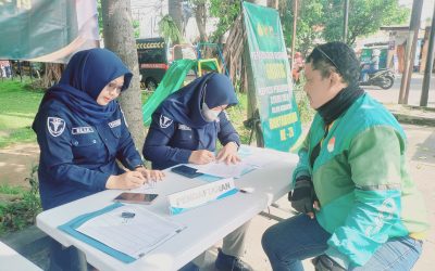 Sambut Hari Bhayangkara ke 79, Seksi Dokkes Polresta Surakarta Gelar Rikkes Gratis Kepada  Driver Ojol