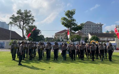 Polresta Surakarta Secara Rutin Gelar Latihan Dalmas
