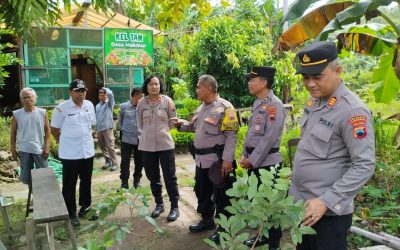 Kapolsek Pasar Kliwon Terjunkan Bhabinkamtibmas Dukung Ketahanan Pangan