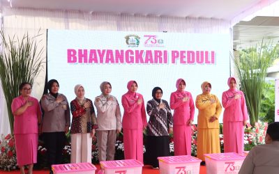 Polda Jateng Salurkan 600 Paket Sembako di RS Bhayangkara Surakarta Sambut Hari Bhayangkara ke-79