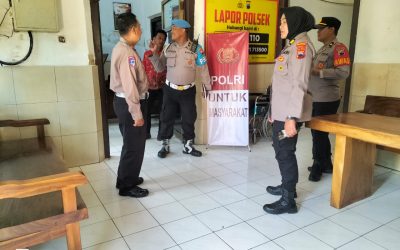 Polresta Surakarta Gelar Penilaian Lomba Kebersihan dalam Rangka HUT Bhayangkara ke-79 di Polsek Jajaran