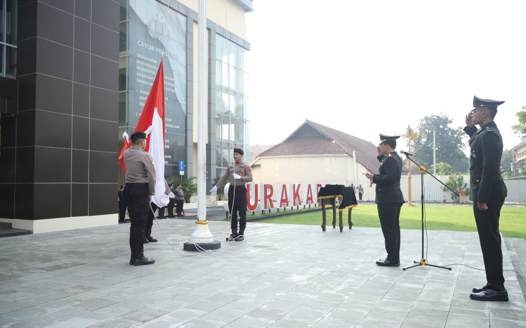 Kapolresta Surakarta Pimpin Upacara Hari Lahir Pancasila: TeguhkAn Komitmen Jaga Persatuan Bangsa