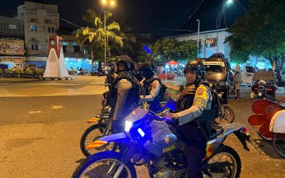 Tim Sparta Polresta Surakarta Lakukan Patroli Malam Jelang Libur Hari Raya Idul Adha 1446 H