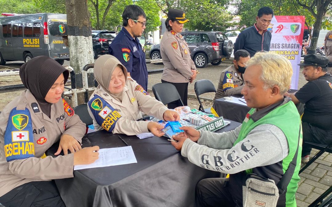 Polda Jateng Sediakan Layanan Kesehatan Gratis, Targetnya Layani 4000 Pengemudi Ojol