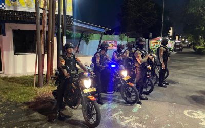 Satuan Samapta Polresta Surakarta Intensifkan Patroli Harkamtibmas untuk Menjaga Keamanan Warga
