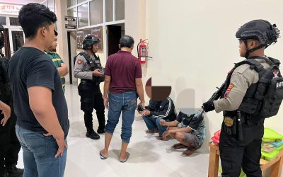 Dua Pemuda Diamankan Tim Sparta Polresta Surakarta Diduga Sebagai Pelaku Pencurian Pakaian dan Handphone