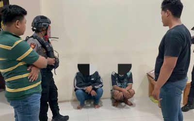 Tim Sparta Polresta Surakarta Amankan Dua Pemuda Diduga Pelaku Pencurian Pakaian dan Handphone