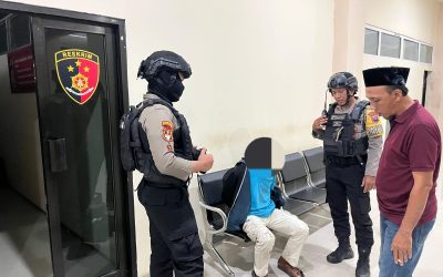 Tim Sparta Polresta Surakarta Amankan Pria Asal Lampung Selatan Diduga Pelaku Pencurian Tabung Gas
