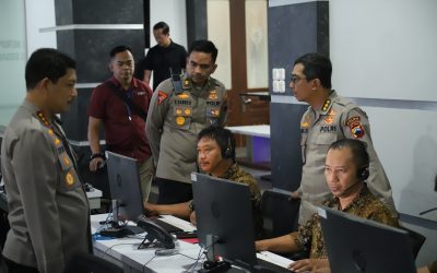 Tim Asistensi Polda Jateng Supervisi Layanan Polisi 110 dan Siolos di Polresta Surakarta