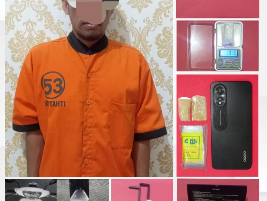 Seorang Warga Bejen Diamankan Satresnarkoba Polresta Surakarta Kedapatan Bawa Sabu di Purwosari