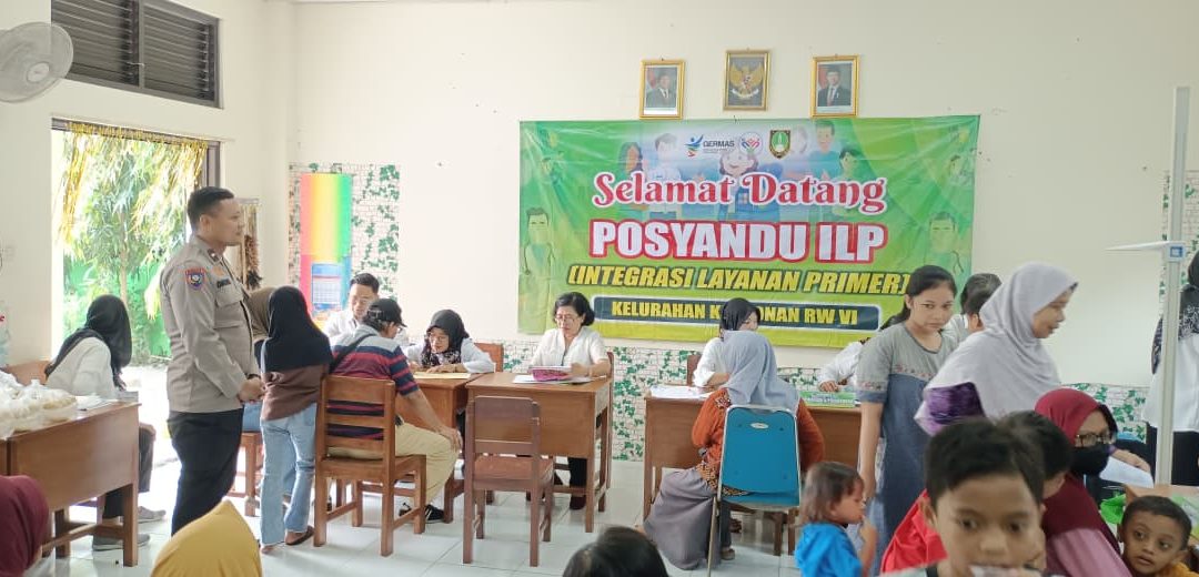 Bhabinkamtibmas Kratonan Hadiri Kegiatan Posyandu Integrasi Layanan Primer di RW VI